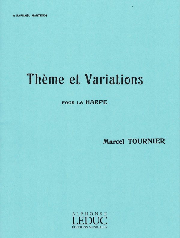 TOURNIER Theme Et Variations