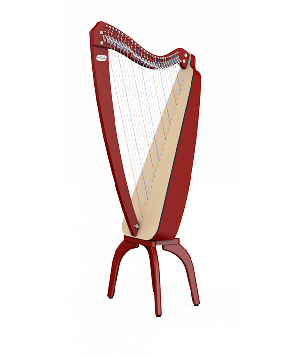 Odyssey Cherry (27 String Nylon) Odyssey Cherry 27