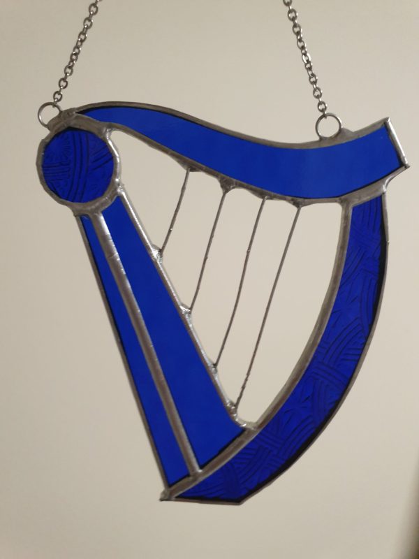 Glass-Harp-BLUE-scaled-1.jpg Stained Glass Harp BLUE