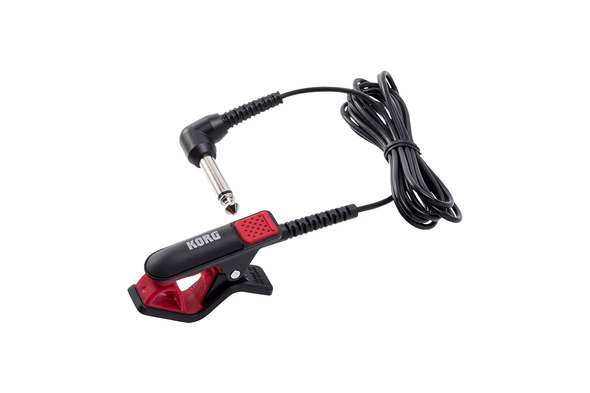 KORG-CM-300-Red-Black.png Korg CM-300-BKRD Clip Pickup For Tuner