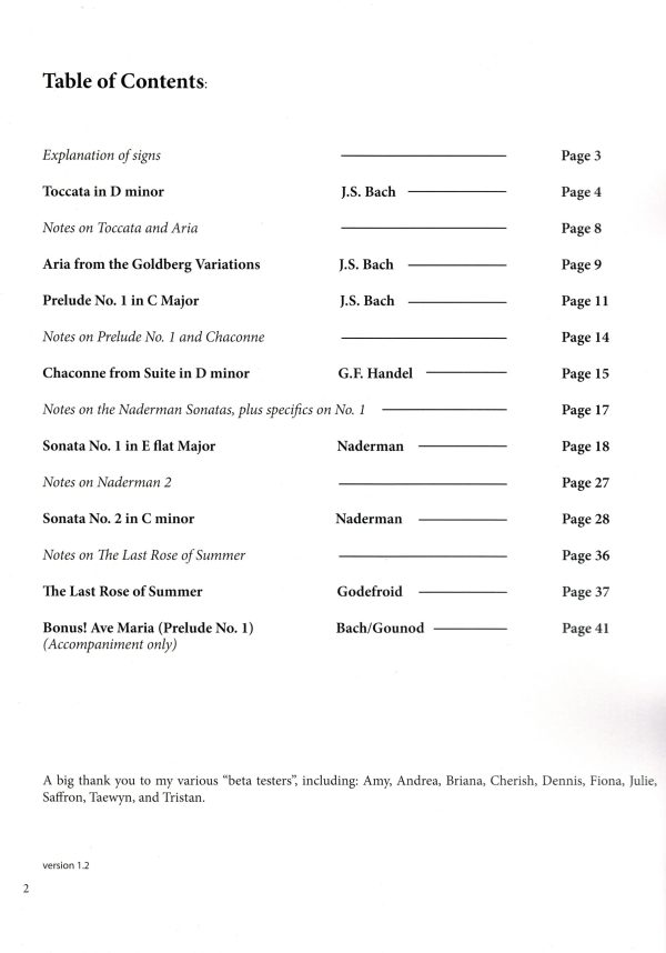 Transcriptions For Lever Harp Volume One Layne J.