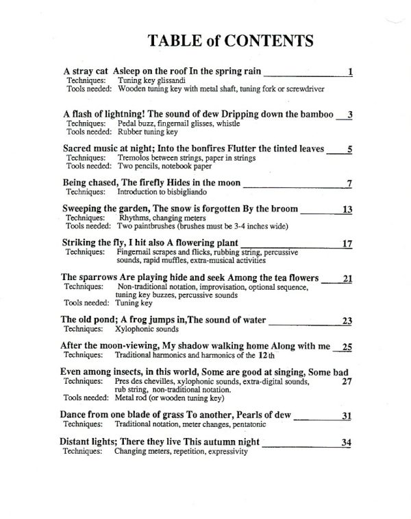 Haiku For The Harp McDonald S./Wood L.