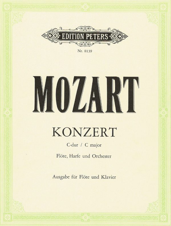 Konzert Flote, Harfe und Orchester (Edition Peters) Mozart W A.