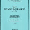 Sept Sonates Progressives Pour La Harpe Naderman F.J.