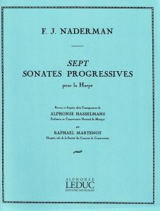 NADERMAN-Sept-Progressives.jpeg Sept Sonates Progressives Pour La Harpe Naderman F.J.