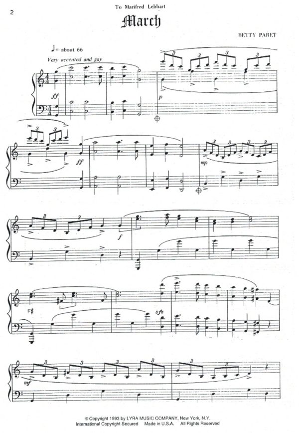 Two Christmas Pieces Paret B.