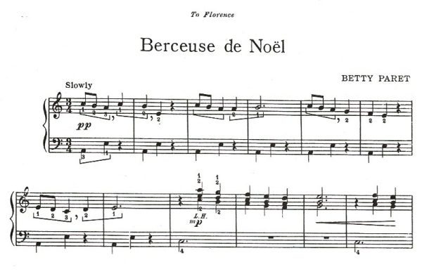 Very First Harp Pieces Paret B.