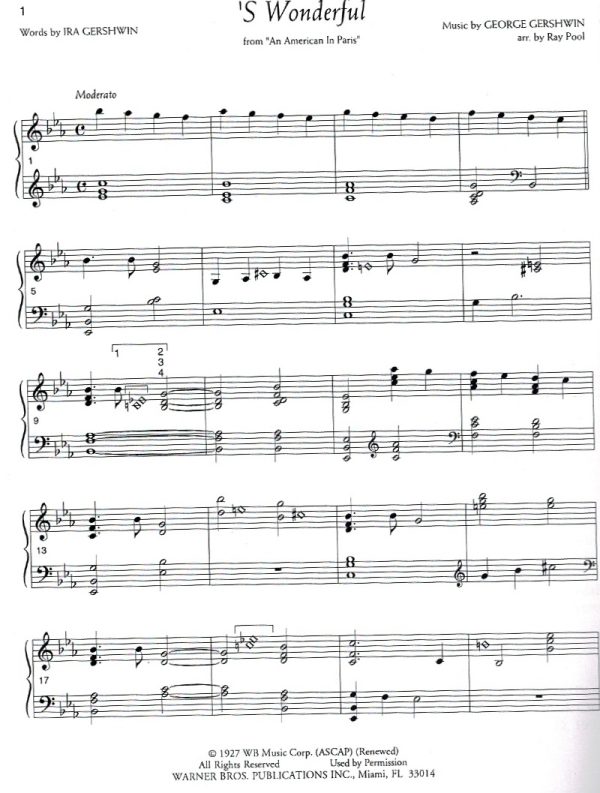 American Classic Pop Songs Of George & Ira Gershwin Pool R.