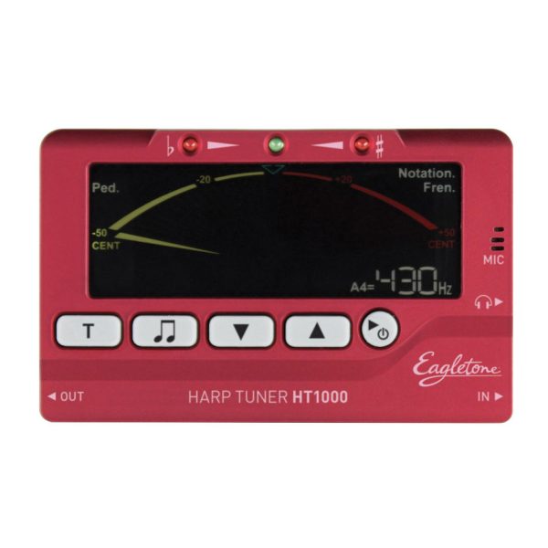 eagletoneht1000.jpeg Eagletone HT1000 Electronic Tuner For Harp (Lever or Pedal Harp)