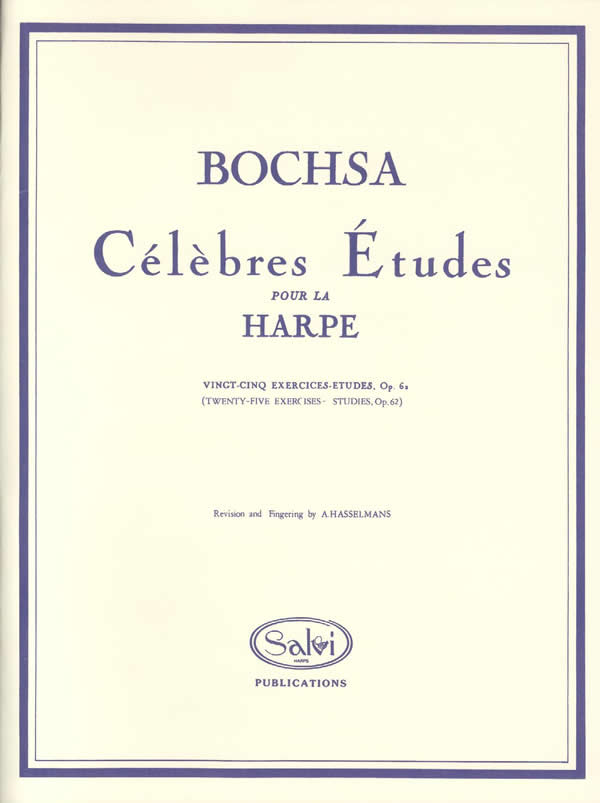 700580-170 Vingt-Cinq Exercices Etudes Op. 62 Bochsa