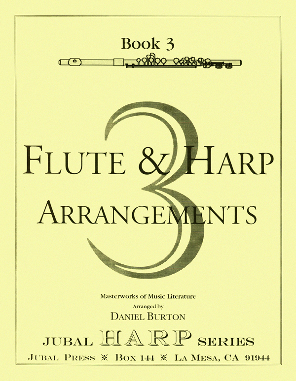700799-365 Flute & Harp Arrangements Book 3 Burton D.