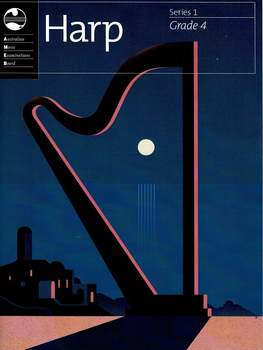 AMEB-Series-1-Grade-4 AMEB Harp Series 1 Grade Four