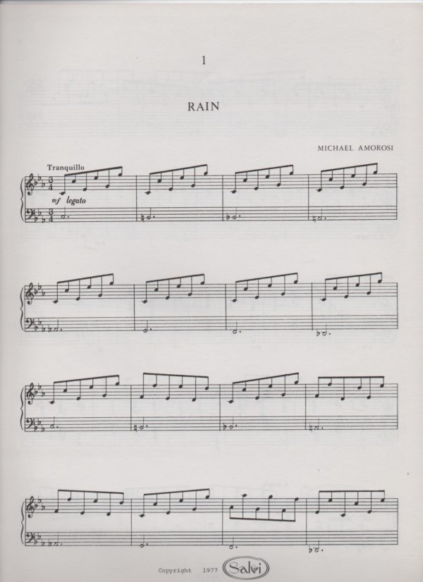 Three Jazz Vignettes Amorosi M.