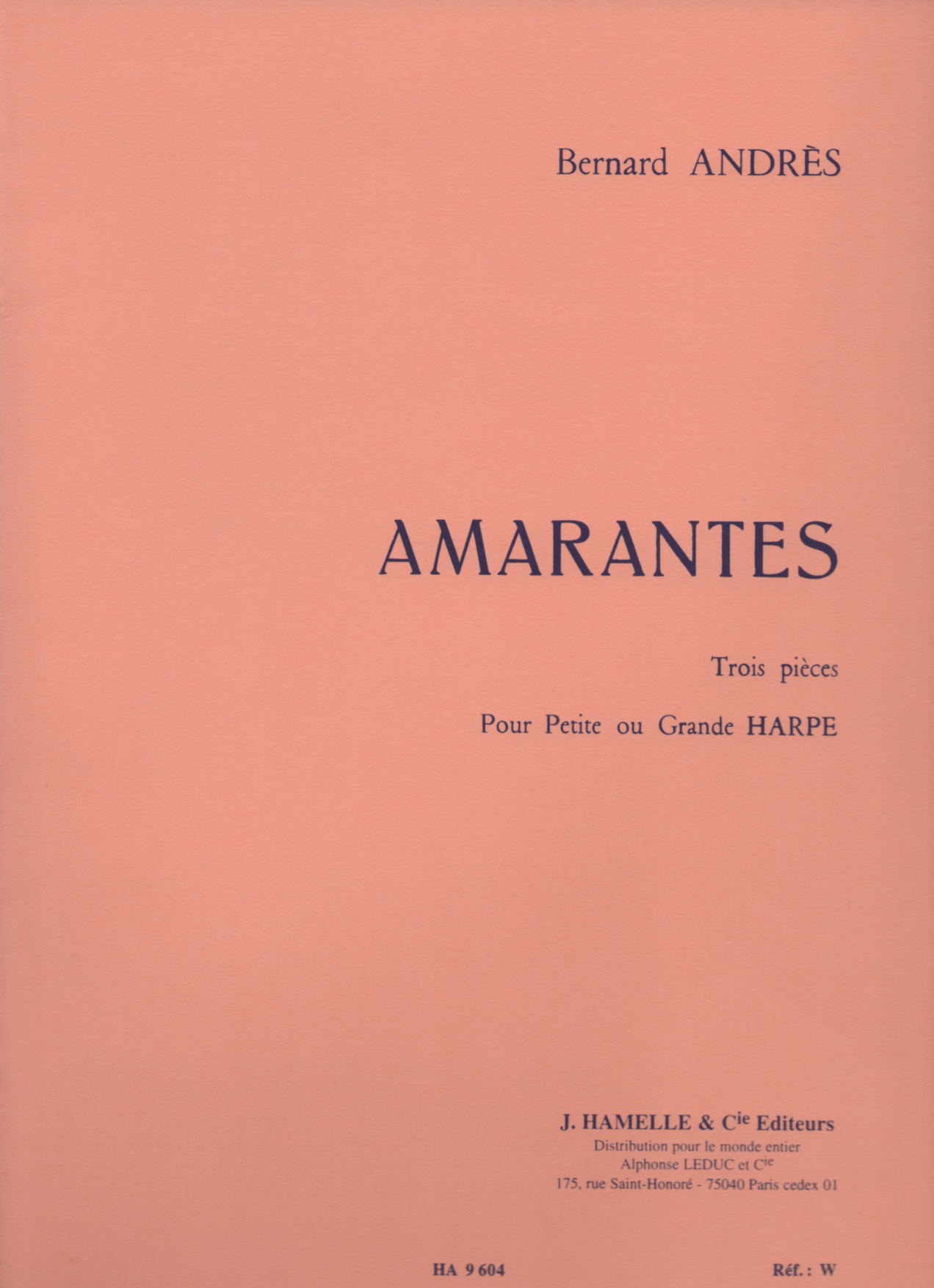 ANDRES-Amarantes Amarantes Andres B.