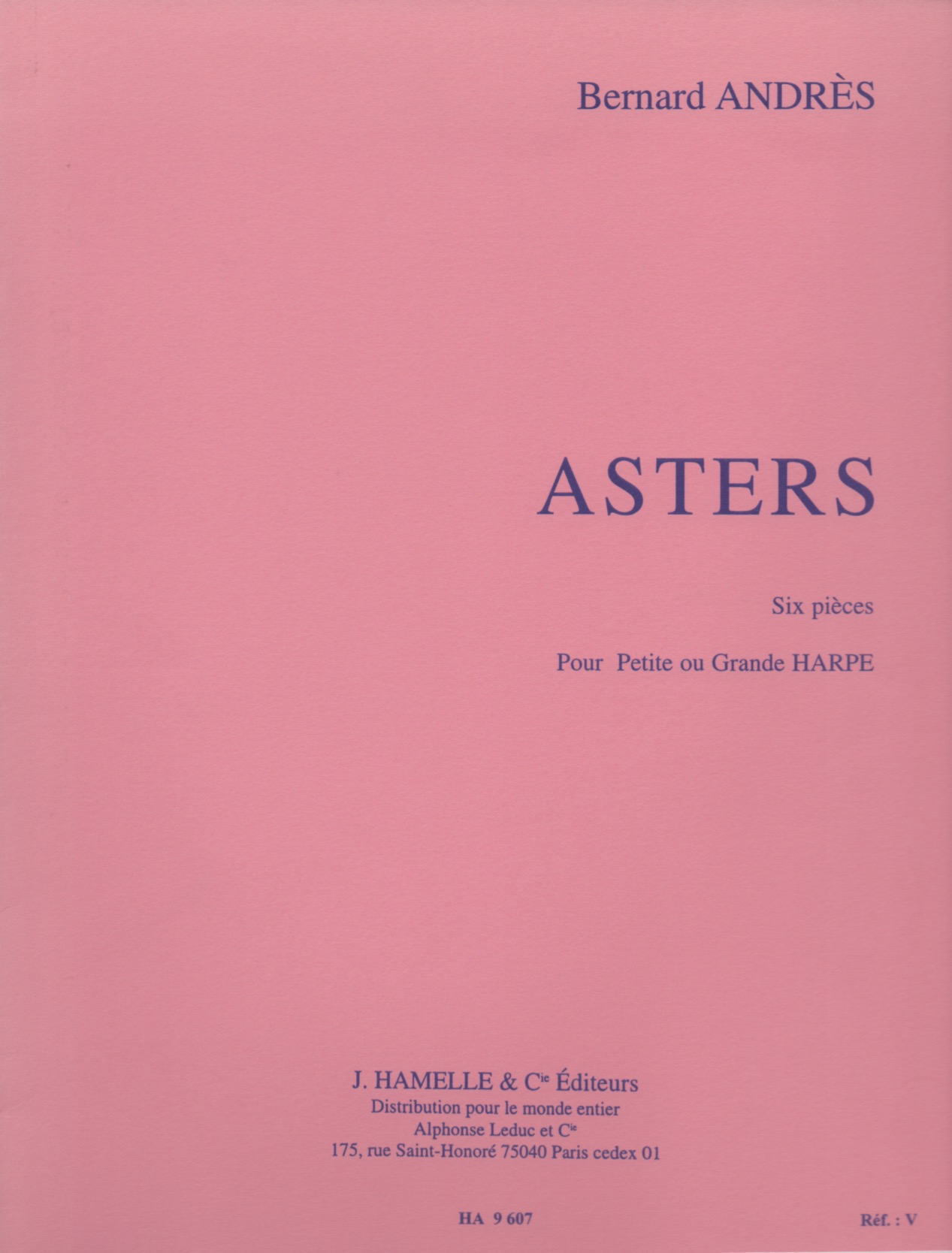 ANDRES-Asters Asters Andres B.