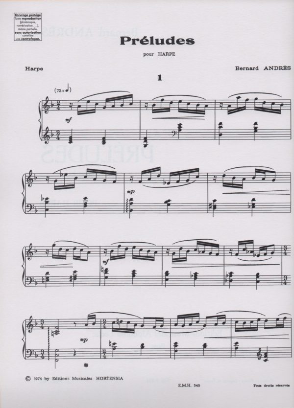 Preludes Book 1 Andres B.