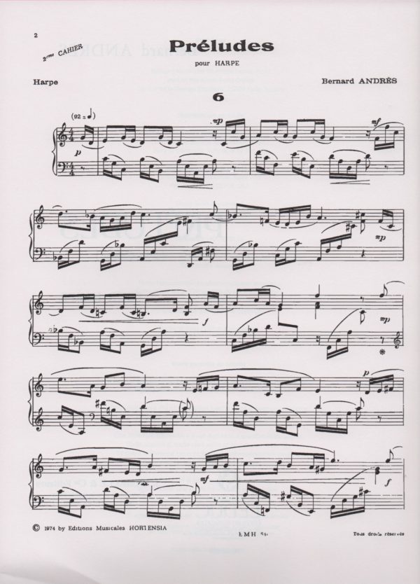 Preludes Book 2 Andres B.