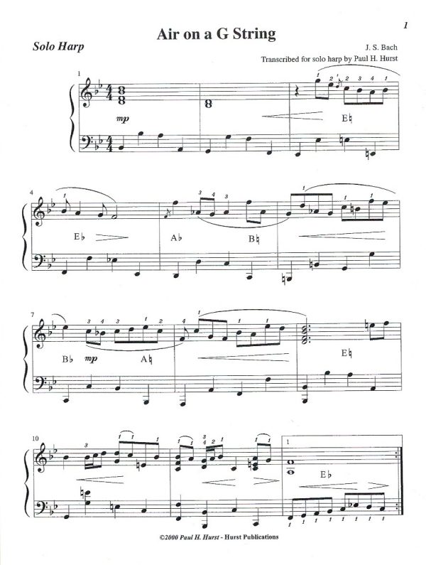 Air On A G String Bach JS./Hurst P.