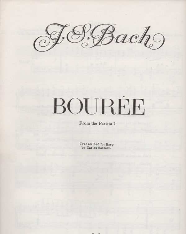 Bouree Bach J.S.