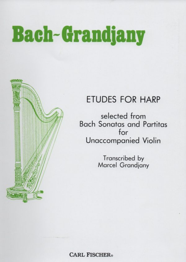 Etudes For Harp Bach J.S.