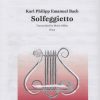 Solfeggietto Bach K. P. E.