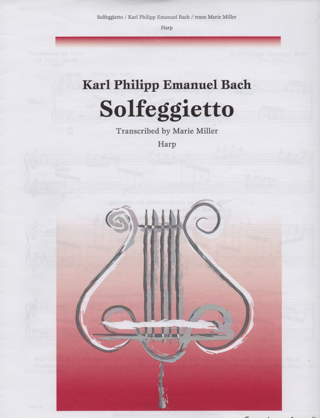Solfeggietto Bach K. P. E.