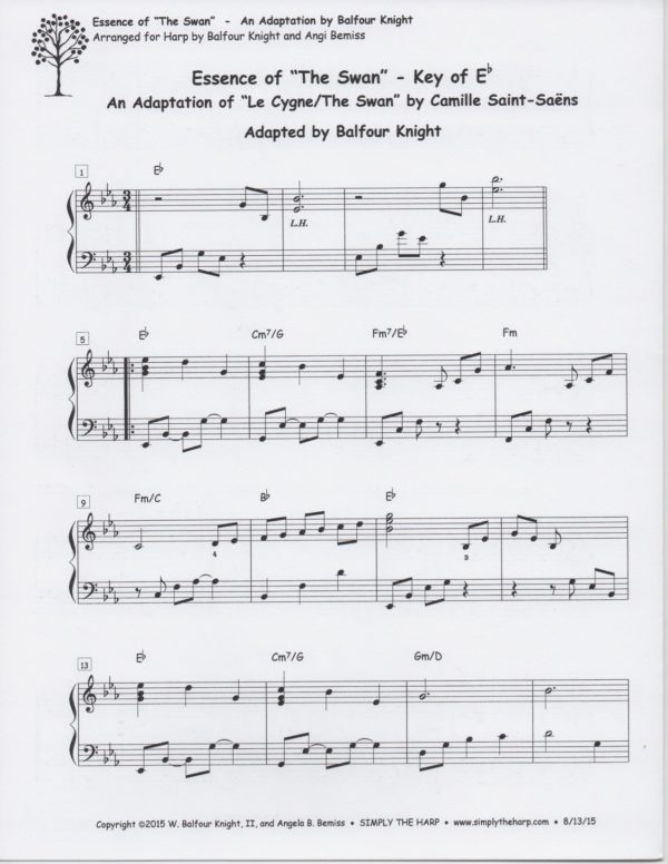 Essence Of The Swan (Key Of C & Eb) Bemiss A.