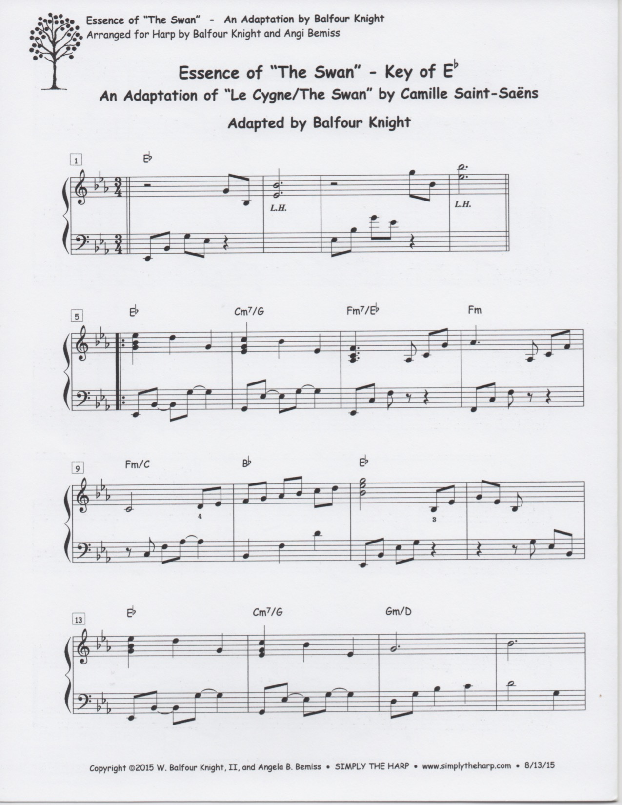 Essence Of The Swan (Key Of C & Eb) Bemiss A.