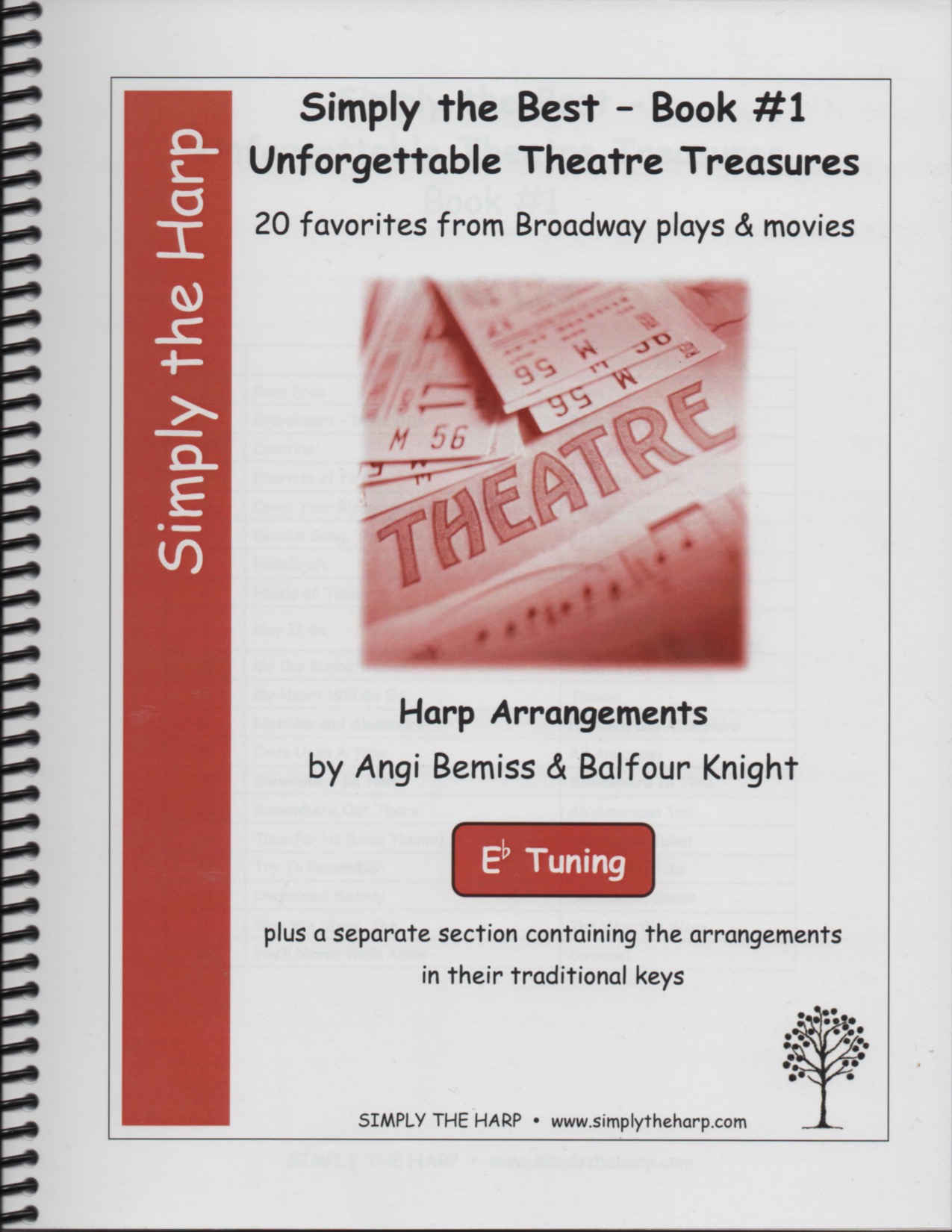 BEMISS-Simple-The-Best-Book-1 Simply The Best Book #1 Unforgettable Theatre Treasures (Eb Tuning) Bemiss A.