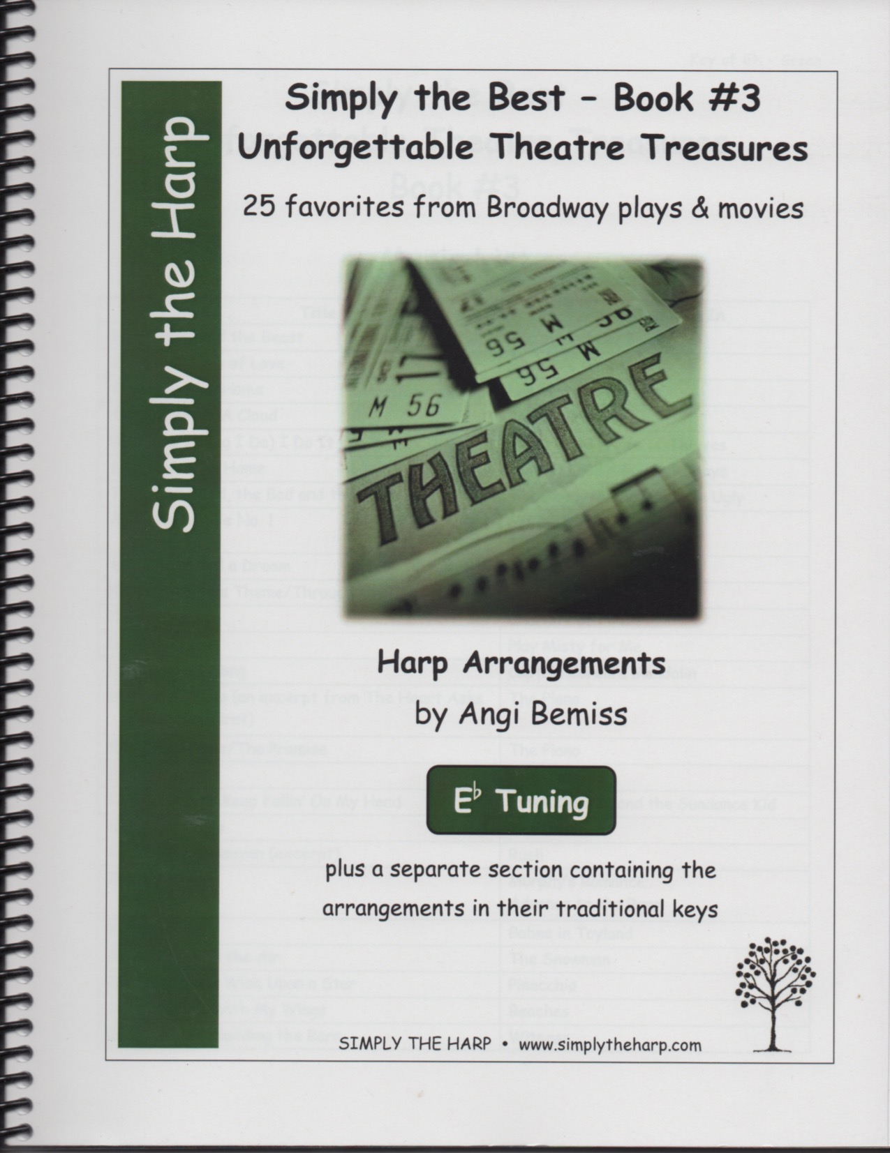 BEMISS-Simple-The-Best-Book-3 Simply The Best Book #3 Unforgettable Theatre Treasures (Eb Tuning) Bemiss A.