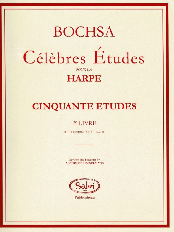 Cinquante Etudes Op. 34 Book 2 Bochsa