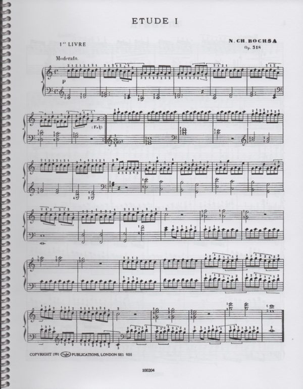 Quarante Etudes Faciles Op. 318 Book 1 Bochsa