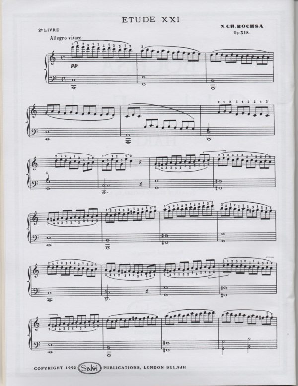 Quarante Etudes Faciles Op. 318 Book 2 Bochsa