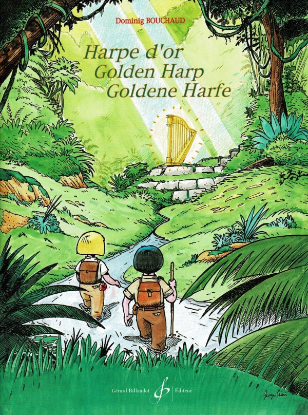 Harpe D'Or Golden Harp Goldene Harfe Bouchaud D.