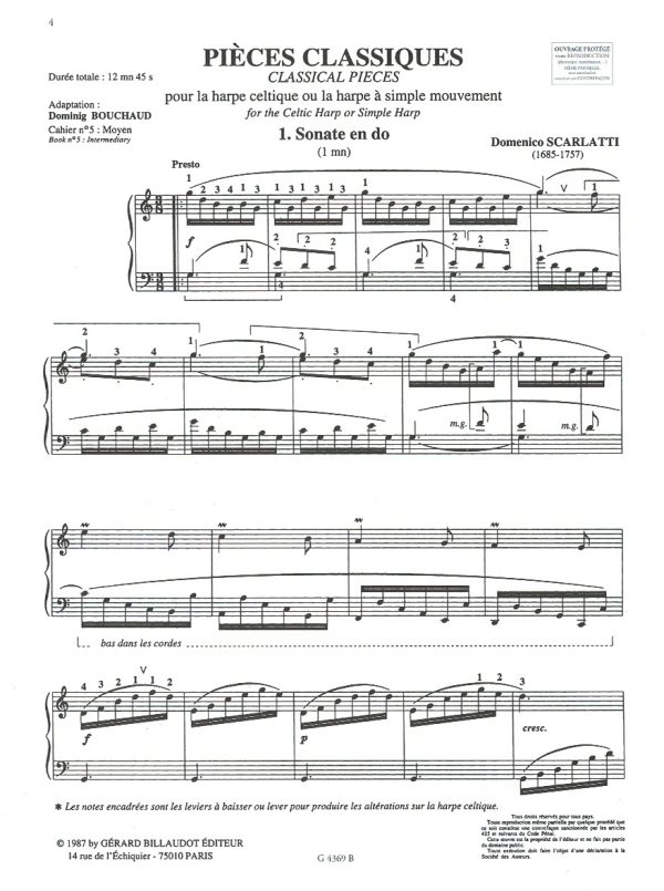 Pieces Classiques Book 5 Bouchaud D.