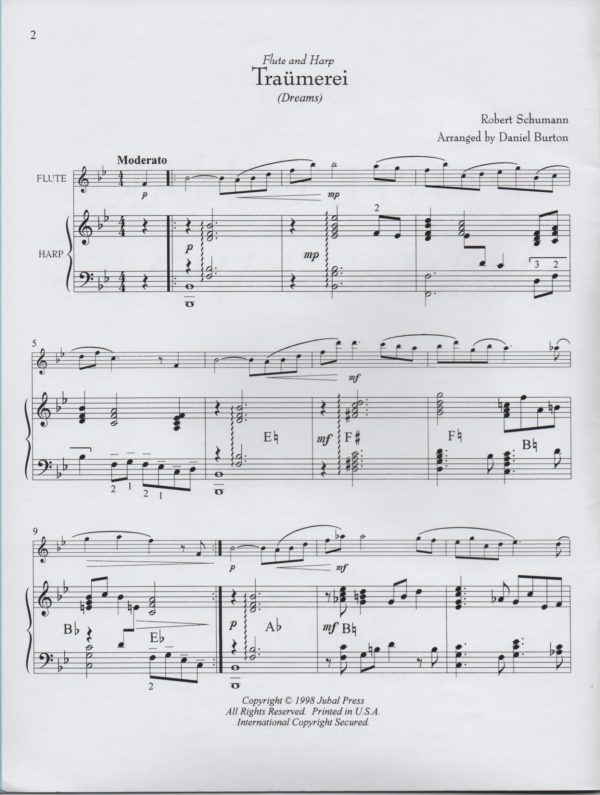 Flute & Harp Arrangements Book 4 Burton D.