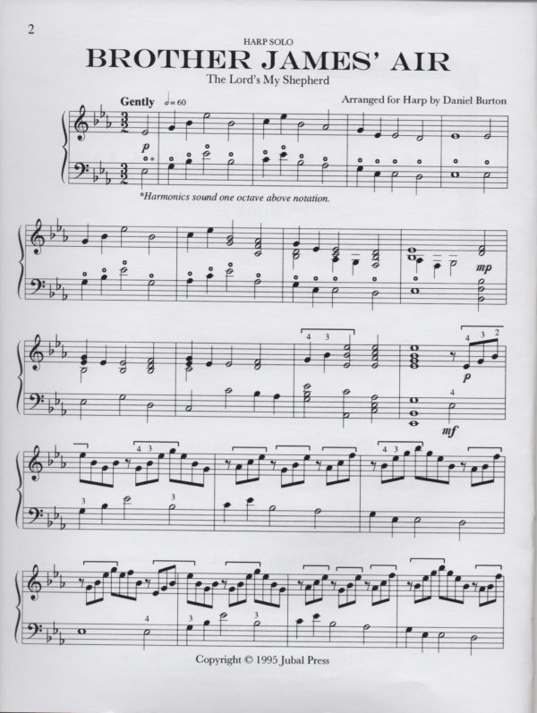 Hymns For Harp Book 1 Burton D.