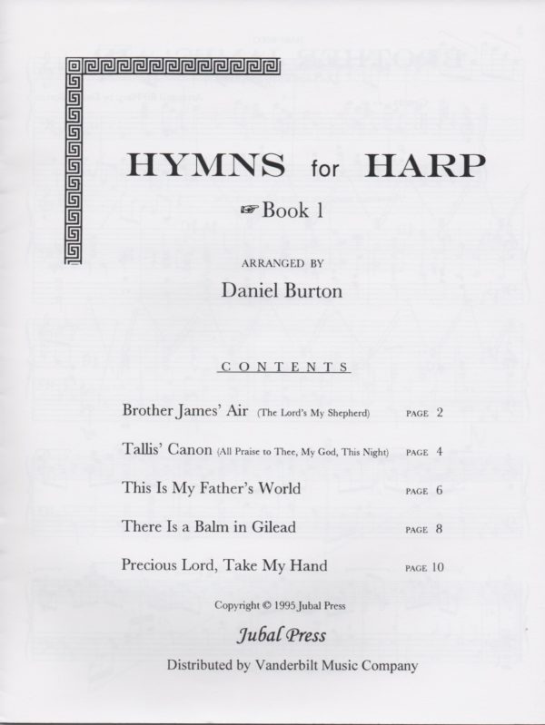 Hymns For Harp Book 1 Burton D.