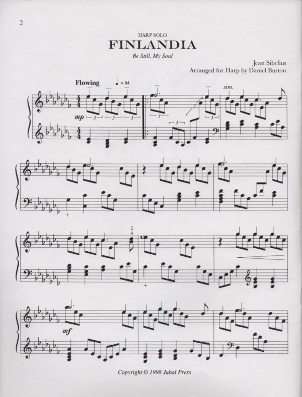 Hymns For Harp Book 2 Burton D.