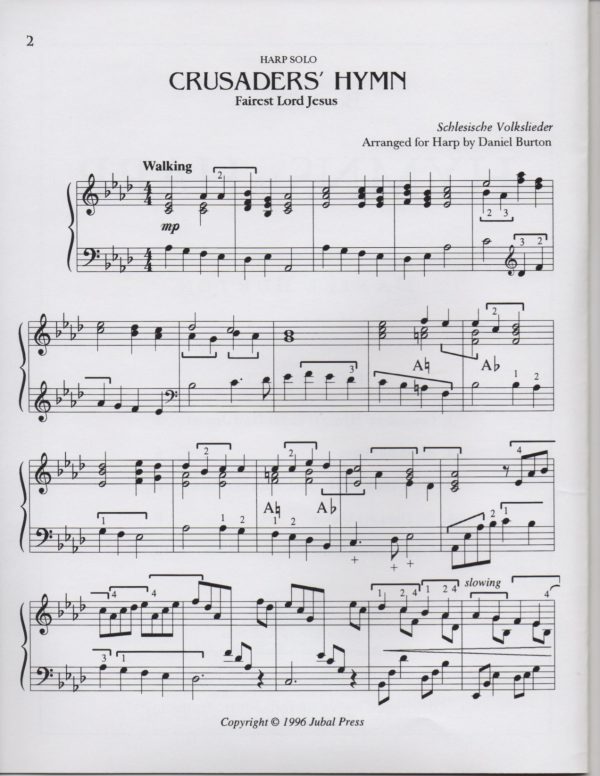 Hymns For Harp Book 3 Burton D.