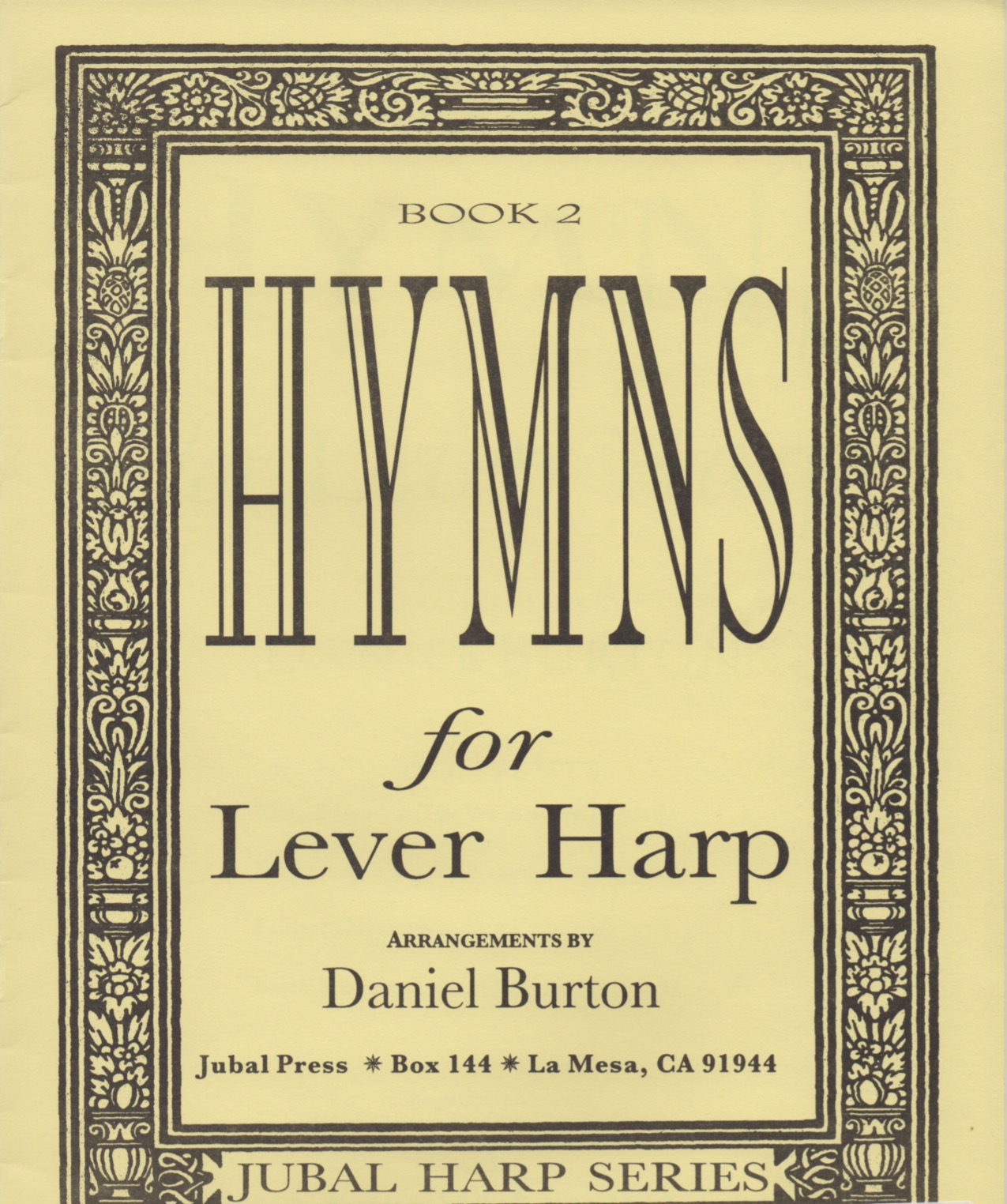 BURTON-Hymns-For-Lever-Harp-Book-2 Hymns For Lever Harp Book 2 Burton D.