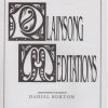Plainsong Meditations Burton D.