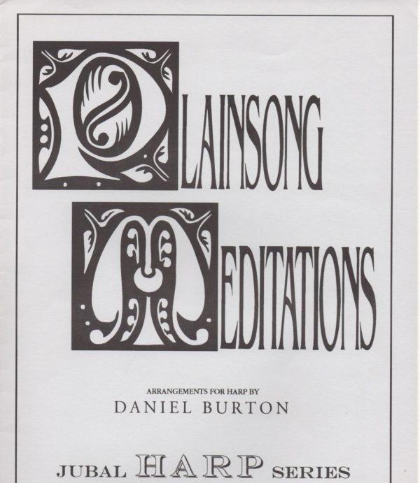 Plainsong Meditations Burton D.