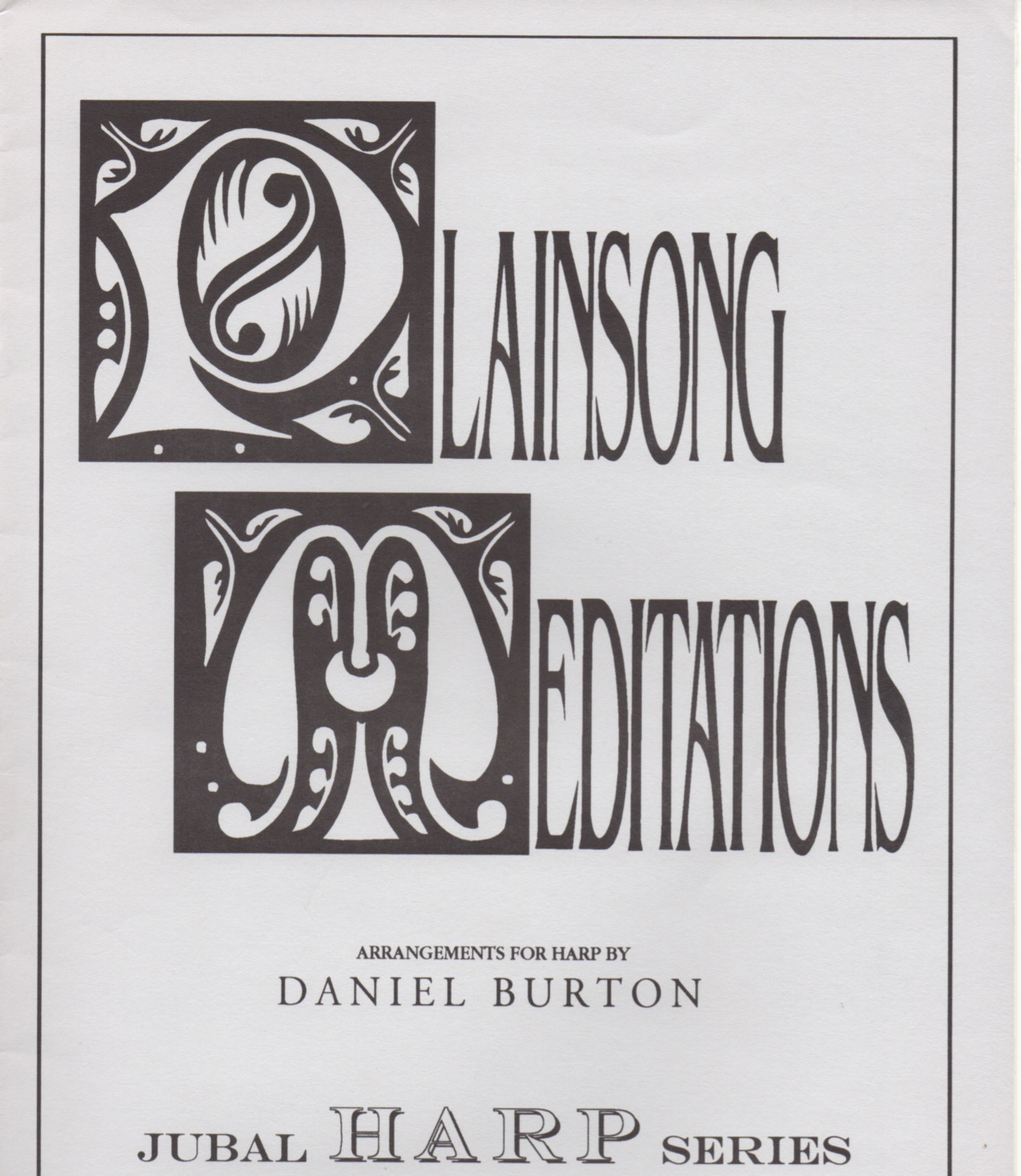 BURTON-Plainsong-mediations Plainsong Meditations Burton D.