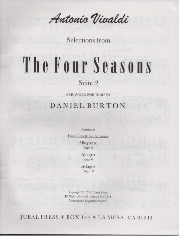 The Four Seasons Suite 2 Vivaldi A./Burton D.