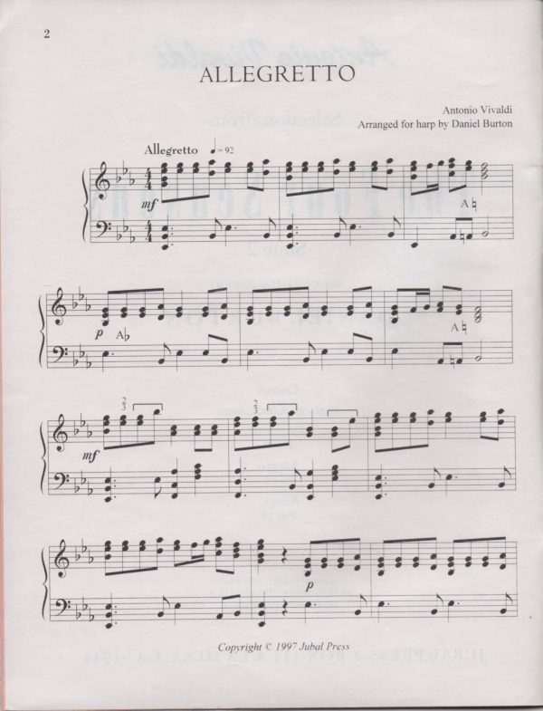 The Four Seasons Suite 2 Vivaldi A./Burton D.