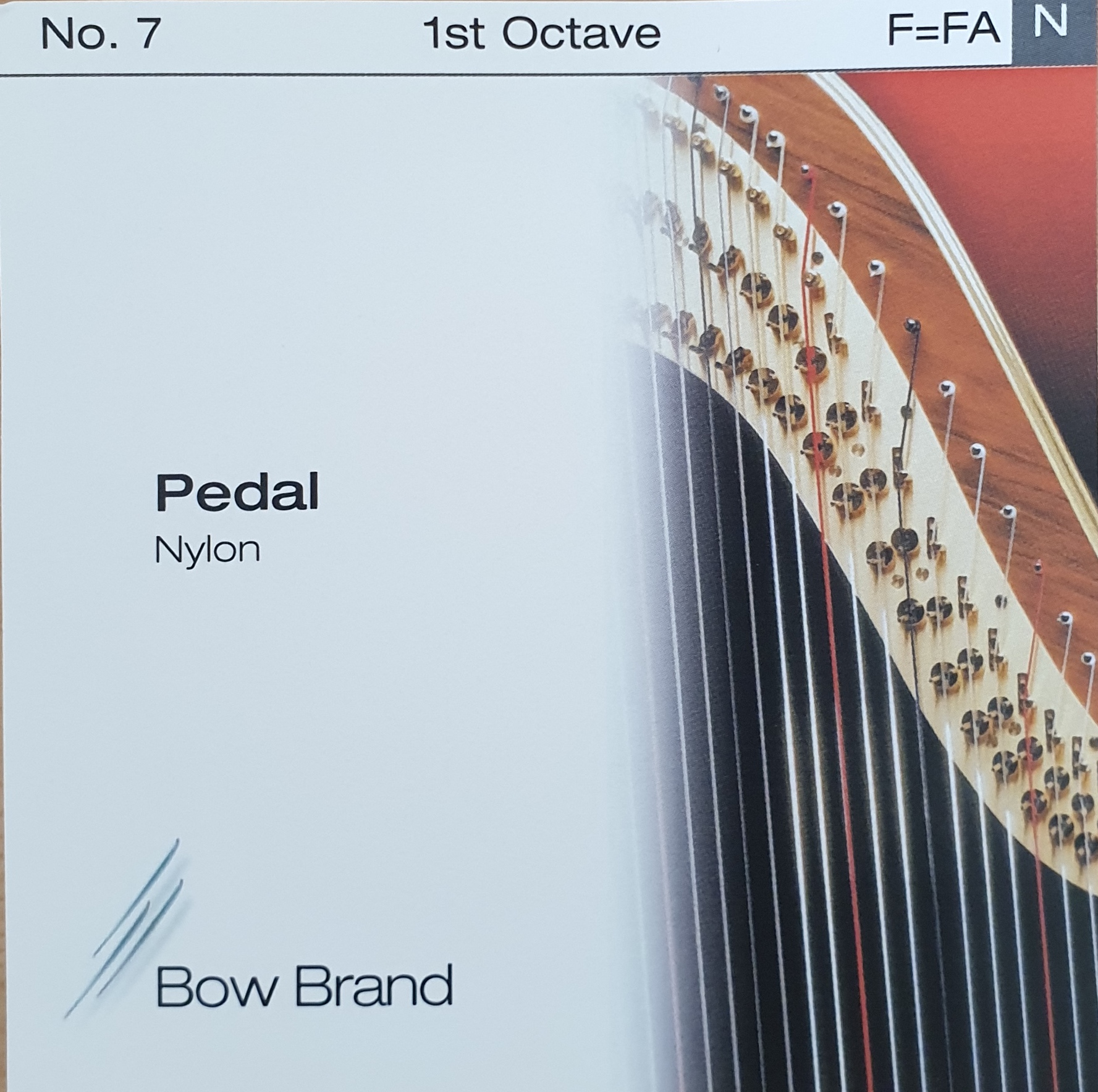 Bow-BRand-Pedal-Nylon-1F BOW BRAND Pedal Nylon 1F