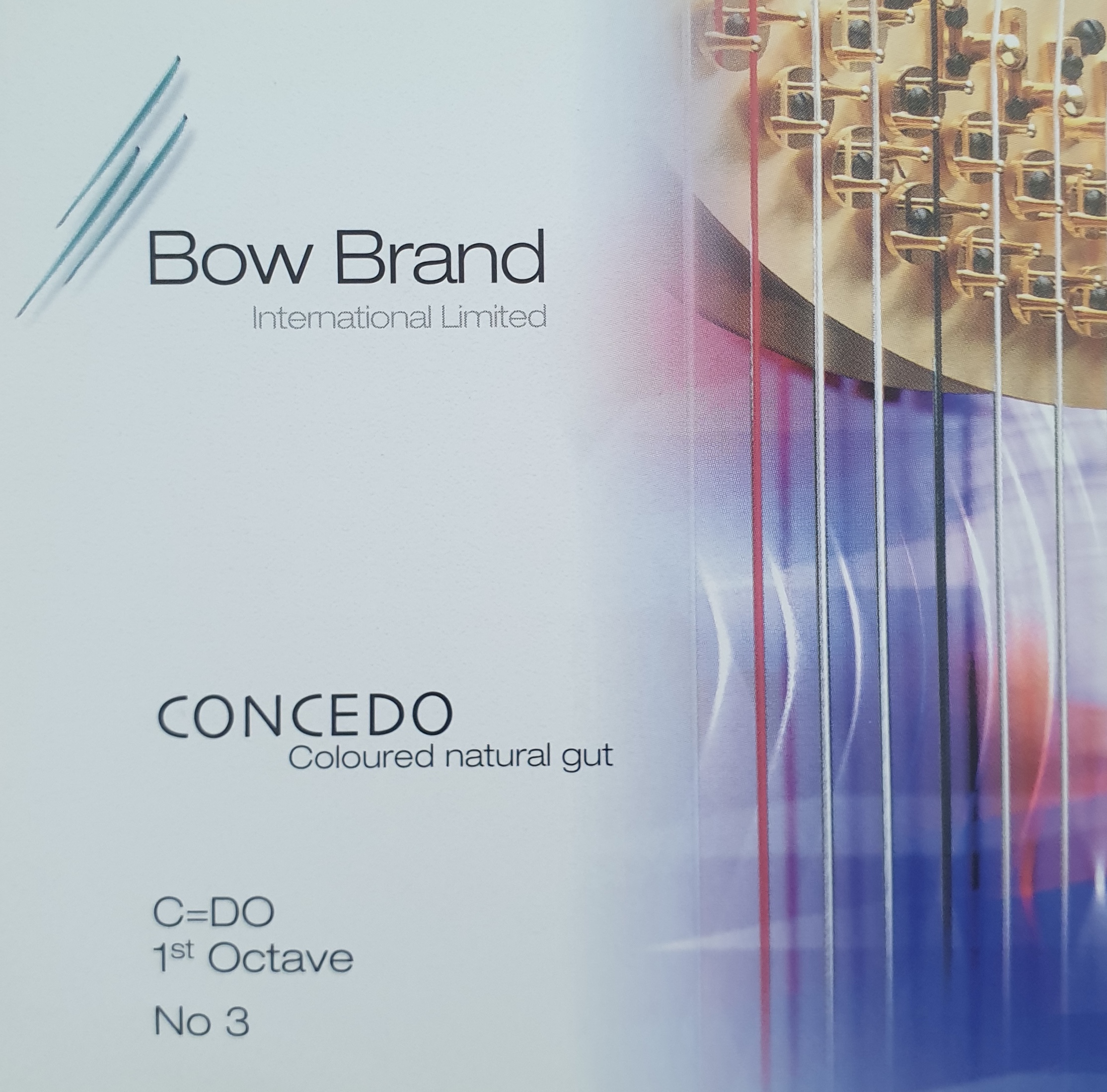 Bow-Brand-Pedal-Concedo-1C BOW BRAND CONCEDO-SNOW WHITE Pedal Gut 1C