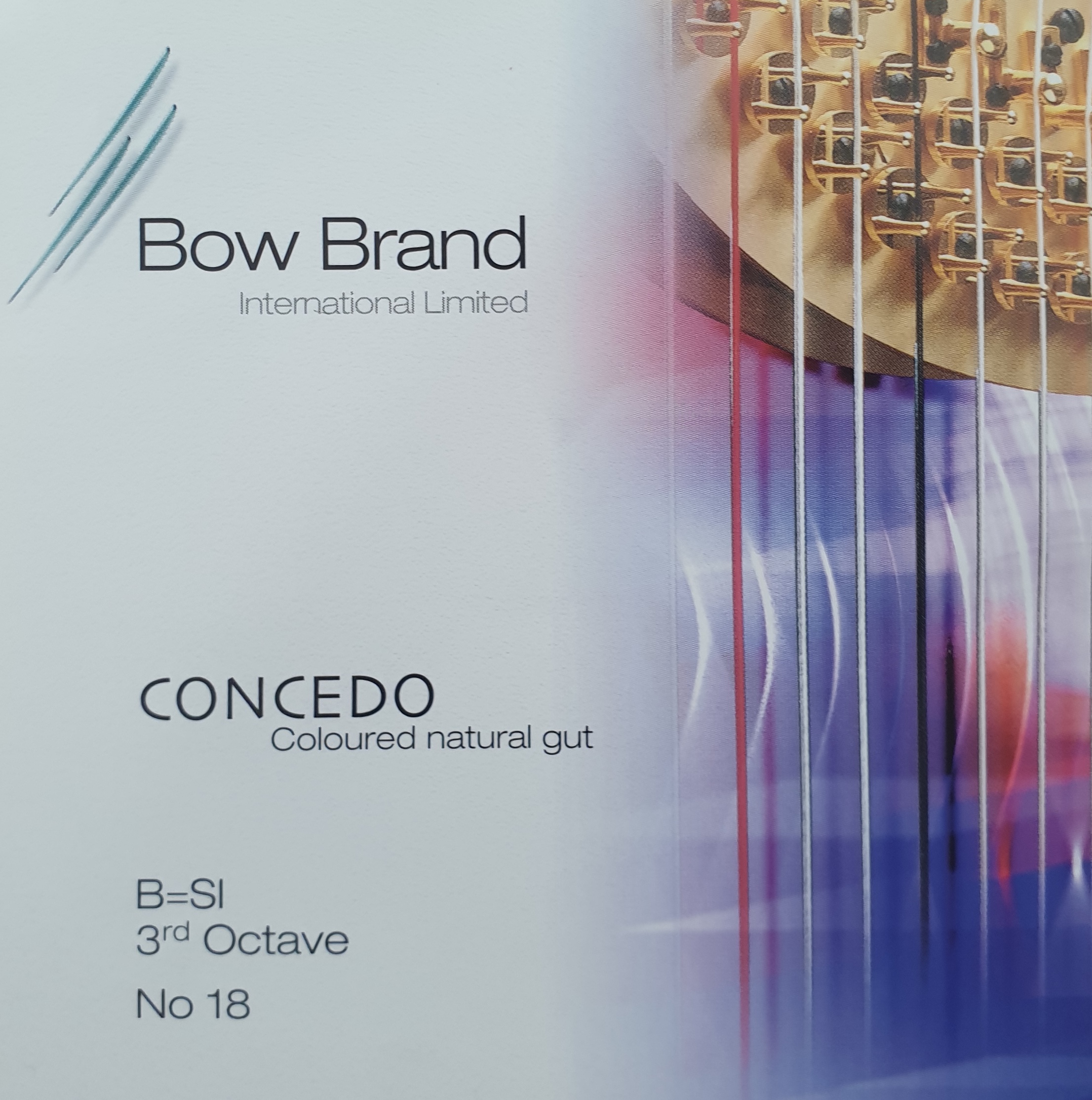 Bow-Brand-Pedal-Concedo-3B BOW BRAND CONCEDO-SNOW WHITE Pedal Gut 3B