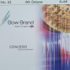 BOW BRAND CONCEDO-SNOW WHITE Pedal Gut 4E